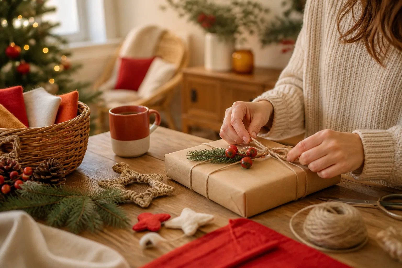 Échange de cadeaux fait main : règles, budget et délai à fixer