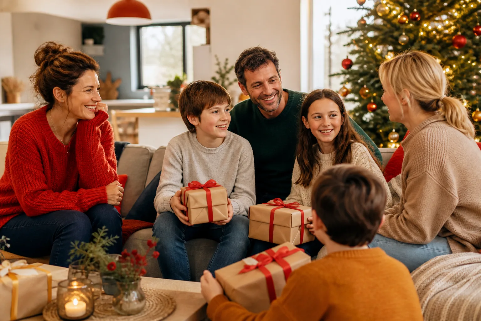 Comment répartir les cadeaux dans une famille recomposée sereinement