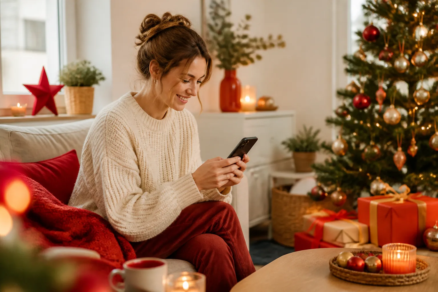 Retrouver son tirage de Noël sur un autre téléphone facilement